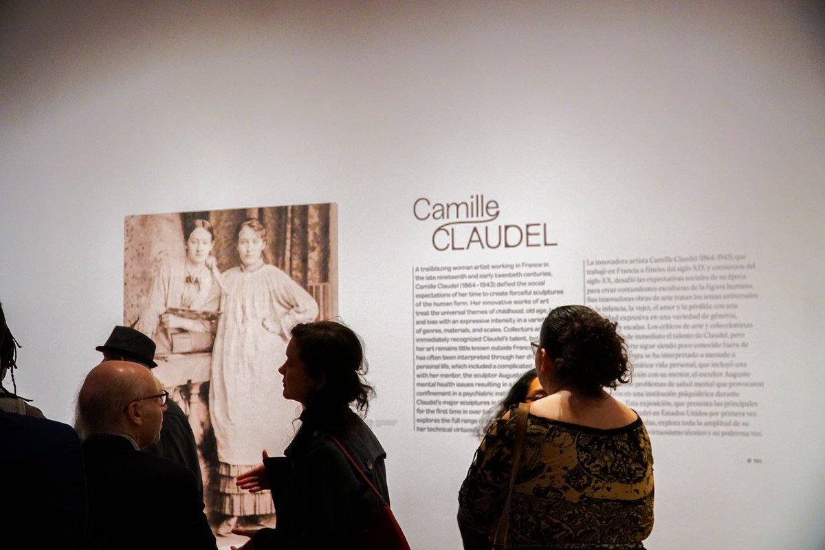 An excellent evening in Los Angeles at the soirée hosted by the @GettyMuseum to celebrate the opening of a new exposition on Camille Claudel. @FranceinLA and @villa_albertine are proud partners of this expo. Thank you as well to @MuseeClaudel, @MuseeRodinParis & @artinstitutechi.