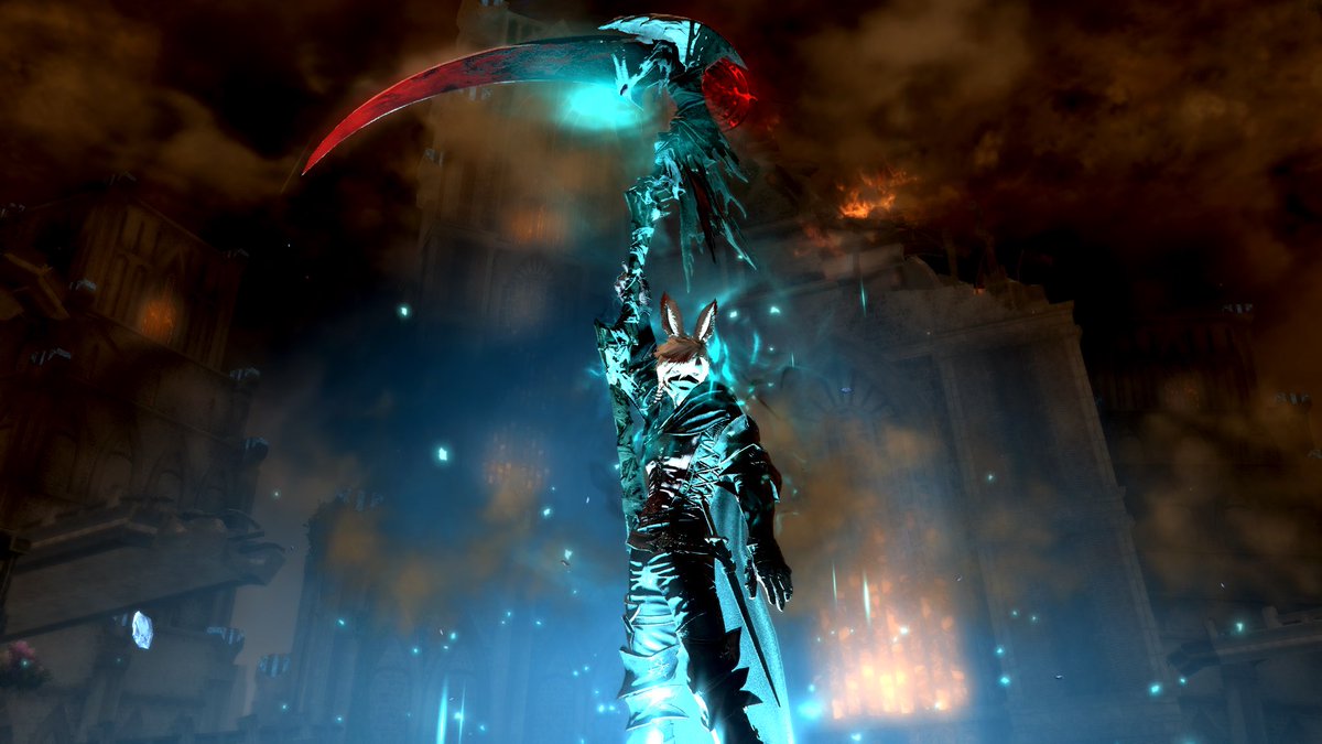 SiegFFXIV's tweet photo. Not big on gposing but the Clive outfit is sick on RPR. @FF_XIV_EN https://t.co/l1VCgxDPRN