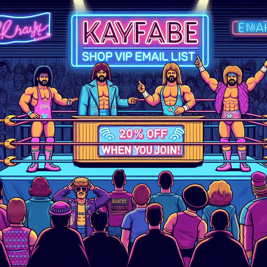 Kayfabe Shop - Original Pro Wrestling Gear tweet media