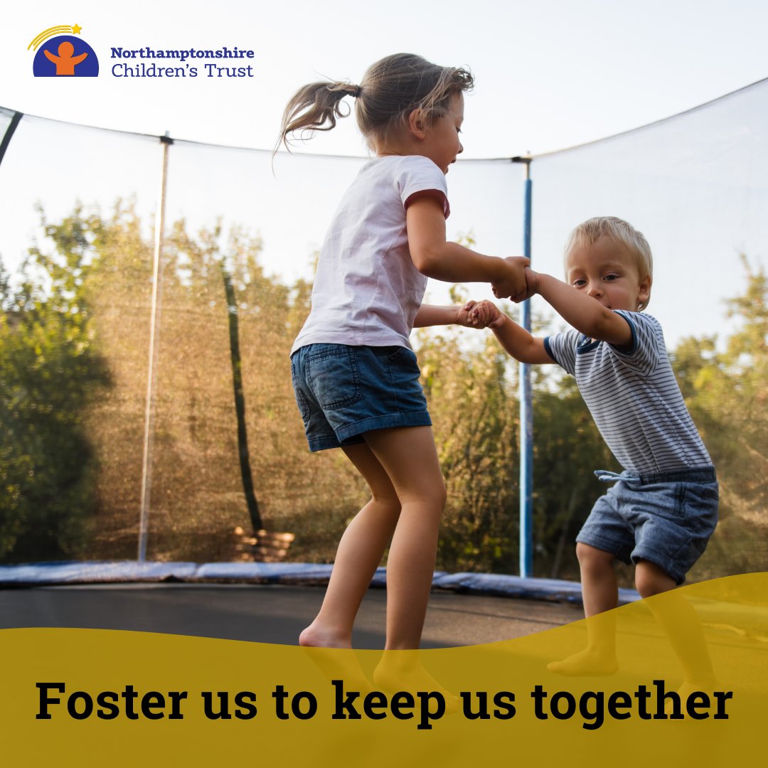 When siblings are fostered together, they always have each other there for support. 🏠 Do you have room in your heart and home for siblings? fosterme.co.uk