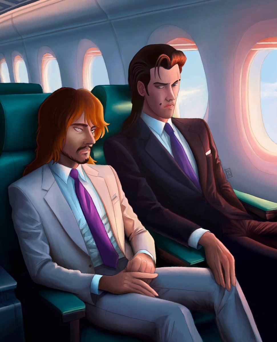thylacinebones's tweet photo. completed piece 🛩 #art #digitalart #original #businessmen https://t.co/rIOpKBCRpm