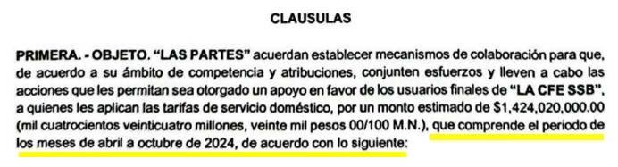 LillyTellez's tweet photo. Atención sonorenses, 

@ManuelBartlett MIENTE:
El convenio de tarifas solo es para este verano, aquí lo subrayé 👇 https://t.co/ujmS2aE8LC