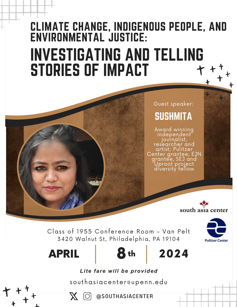 Indigenous communities in developing countries are at great risk from climate disasters. While they're threatened by these, adaptation measures aren't reaching them. Come around to learn from my investigations In association with @SouthAsiaCenter @pulitzercenter @christinespolar