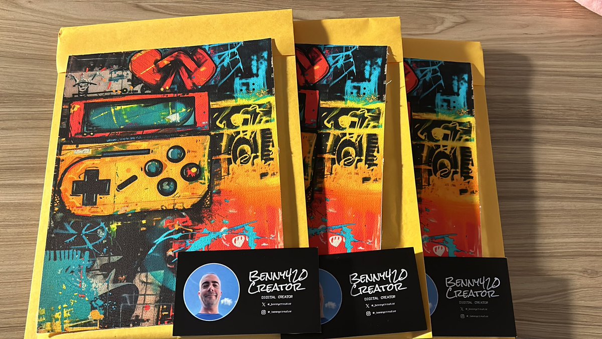 Hello Humans! ✌🏻❤️

Going to pre-register today for NFT NYC 🤗🤗

6x8” canvas print for three random people if you spot me first 🥴😂

#NFTNYC #NFTNYC2024