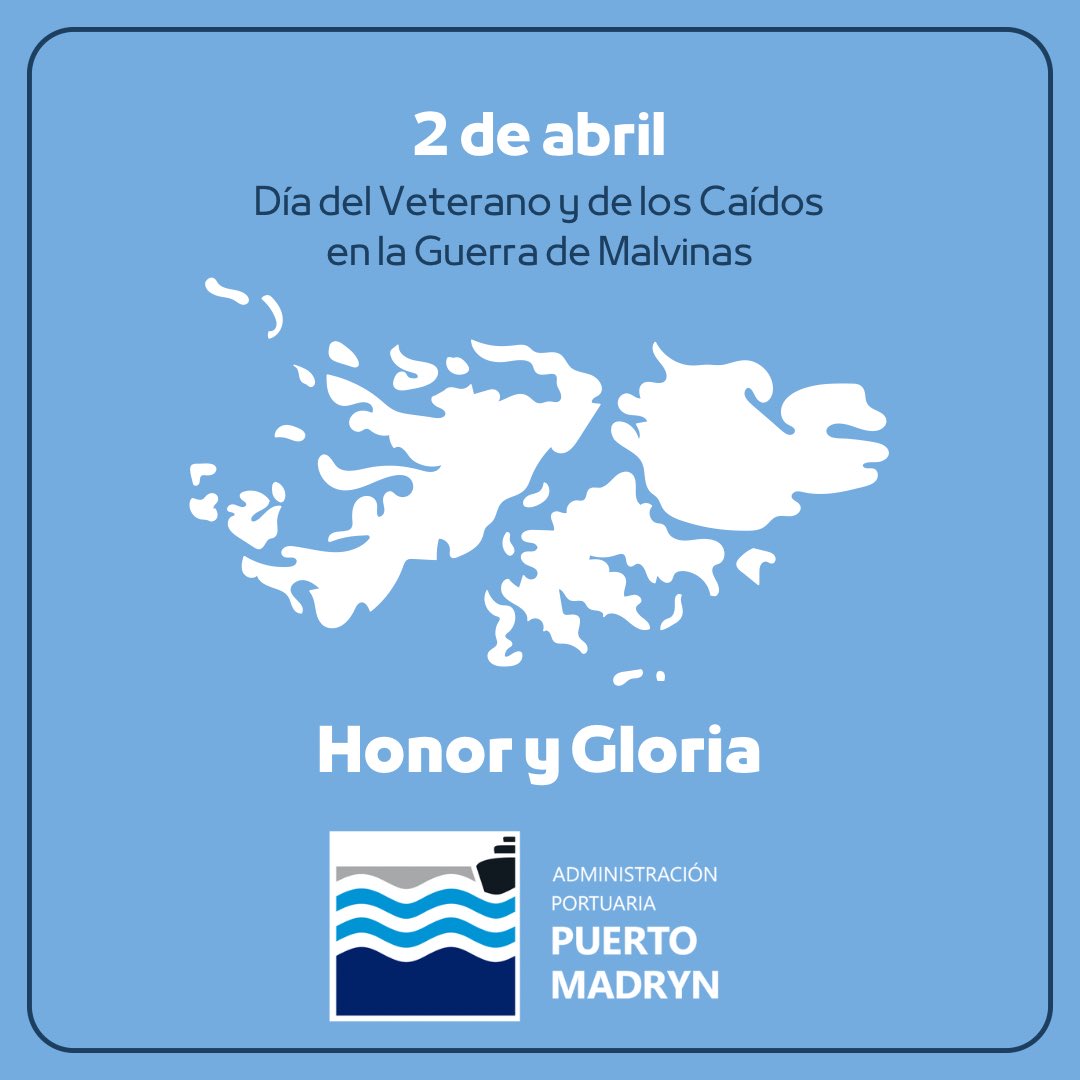 Hoy, como cada 2 de Abril, recordamos a los soldados que combatieron en nuestras Islas Malvinas hace 42 años. Honor y Gloria a los que regresaron y a aquellos héroes que permanecen en las Islas. Hoy y siempre ¡Las Malvinas son Argentinas! 🇦🇷🇦🇷🇦🇷