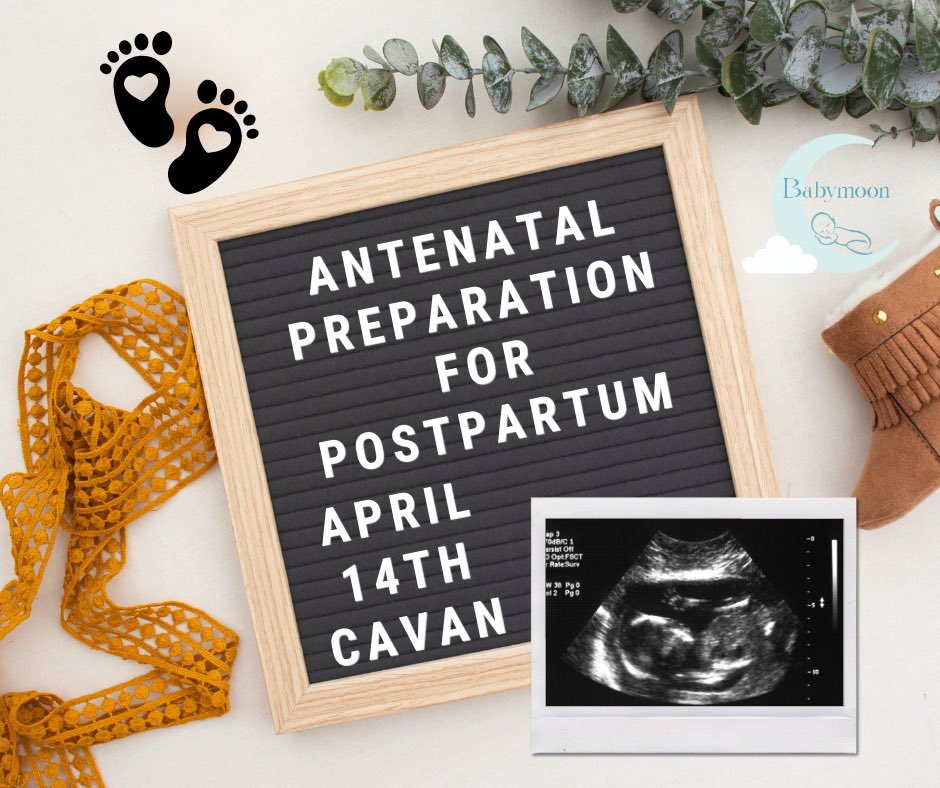 ElaineIBCLC's tweet photo. Looking to plan a bit for after baby is born? Join me Sunday 14th April in @farnhamestate Cavan to focus on postpartum recovery, newborn behaviours and development and build your support network. On demand Breastfeeding and Paediatric first aid courses included https://t.co/Efv6MEwEEQ