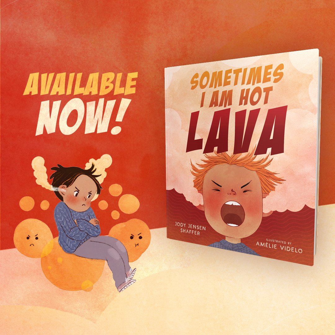 When things don't go Buddy's way, he can feel the magma bubble and boil inside of him until he erupts like a volcano. This picture book helps kids cope with red-hot emotions like anger and frustration. @jodywrites4kids hubs.li/Q02r4Vzl0