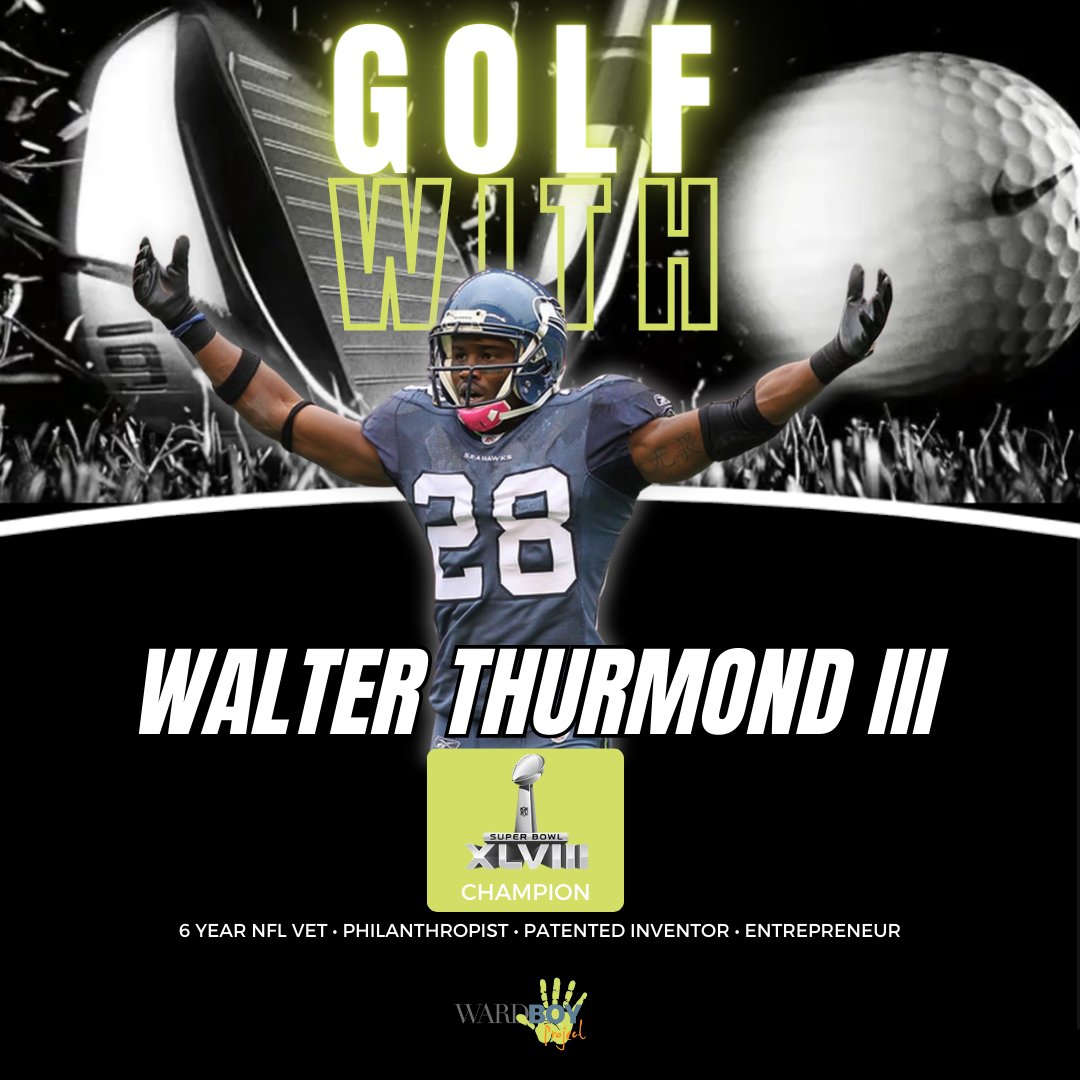 Walter Thurmond III is set to join us at the 1st Bay Area Golf Tournament! Get ready to hit the greens with this football icon known for his incredible career including winning Super Bowl XLVIII with the Seattle Seahawks. Link in bio! #wardboy #NFL #GolfTournament #SuperBowl