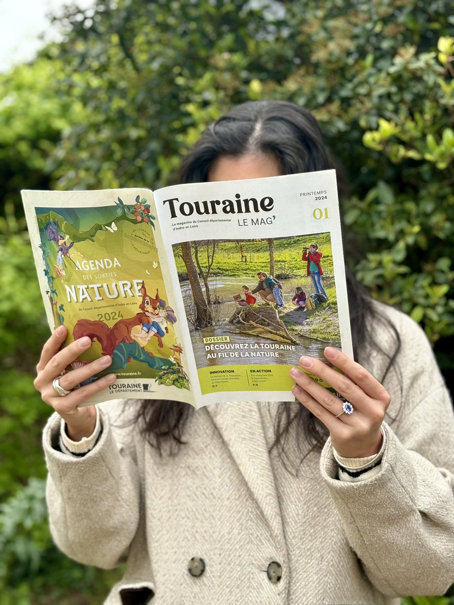 Touraine, le mag’ vous l’attendiez ? Le Département aussi ! 😍   Dès aujourd’hui, recevez le 1er numéro 2024 du magazine du Conseil départemental, Touraine, le mag’ dans vos boîtes aux lettres ! 📬 🌿   Pour lire le magazine en ligne, suivez ce lien : calameo.com/read/000414093…