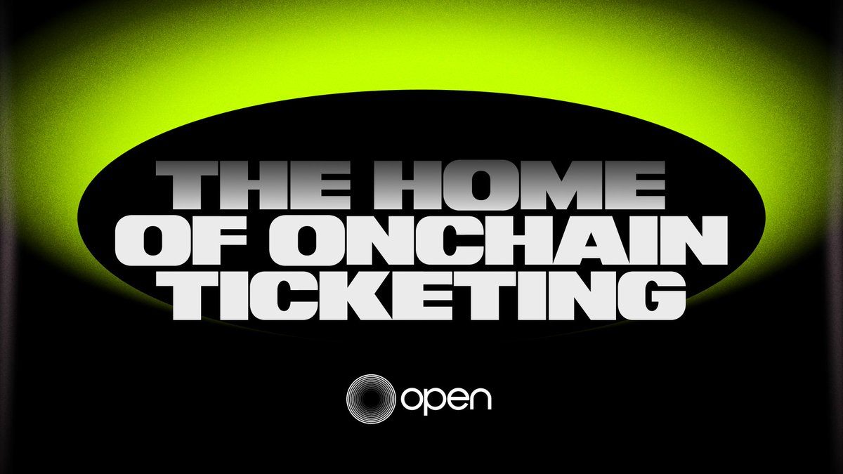 Hello world!

Last week we launched $OPN to much anticipation across Solana, Ethereum & Polygon and $OPN1 on MEXC, (we’ll also be launching on Base soon)👀

We’re thrilled to have you onboard for the mission of taking the $85B ticketing industry onchain. 

There is a lot of good