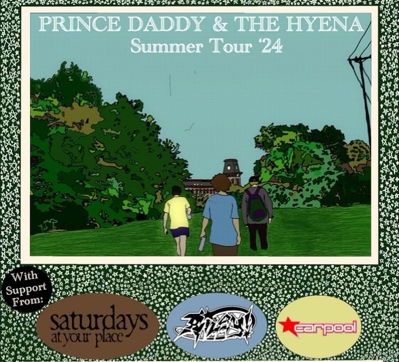 Prince Daddy & the Hyena, Saturdays At Your Place, Riley! & Carpool announce tour, and we've got a BV presale for the NYC show brooklynvegan.com/prince-daddy-s…