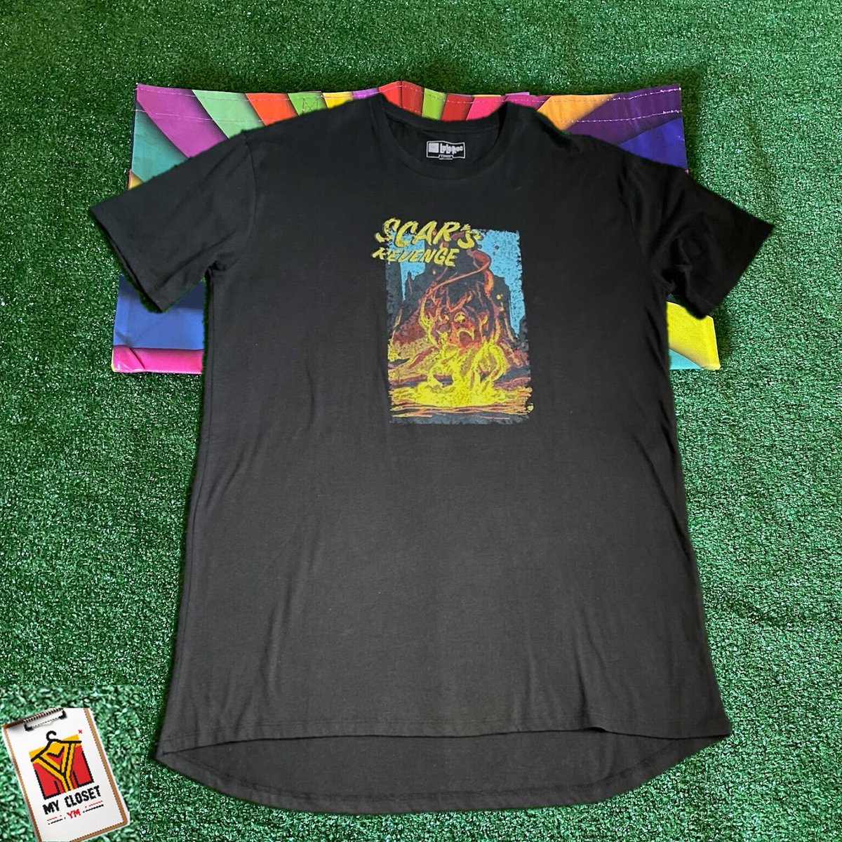 LulaRoe Men's Disney Scar's Revenge Short Sleeve Crew Neck Black T Shirt Size L

#LuLaRoe
#Disney
#ScarsRevenge
#ShortSleeve
#CrewNeck
#BlackTee
#SizeL
#DisneyFashion
#FanApparel
#GraphicTee

ebay.com/itm/1264062320…