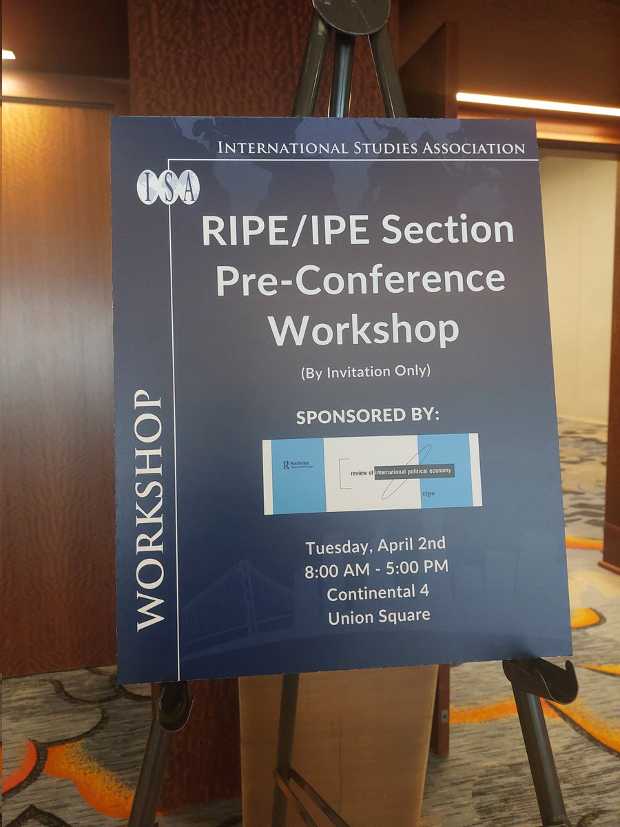 Hugely excited to be at this @RIPEJournal @isanet workshop today!