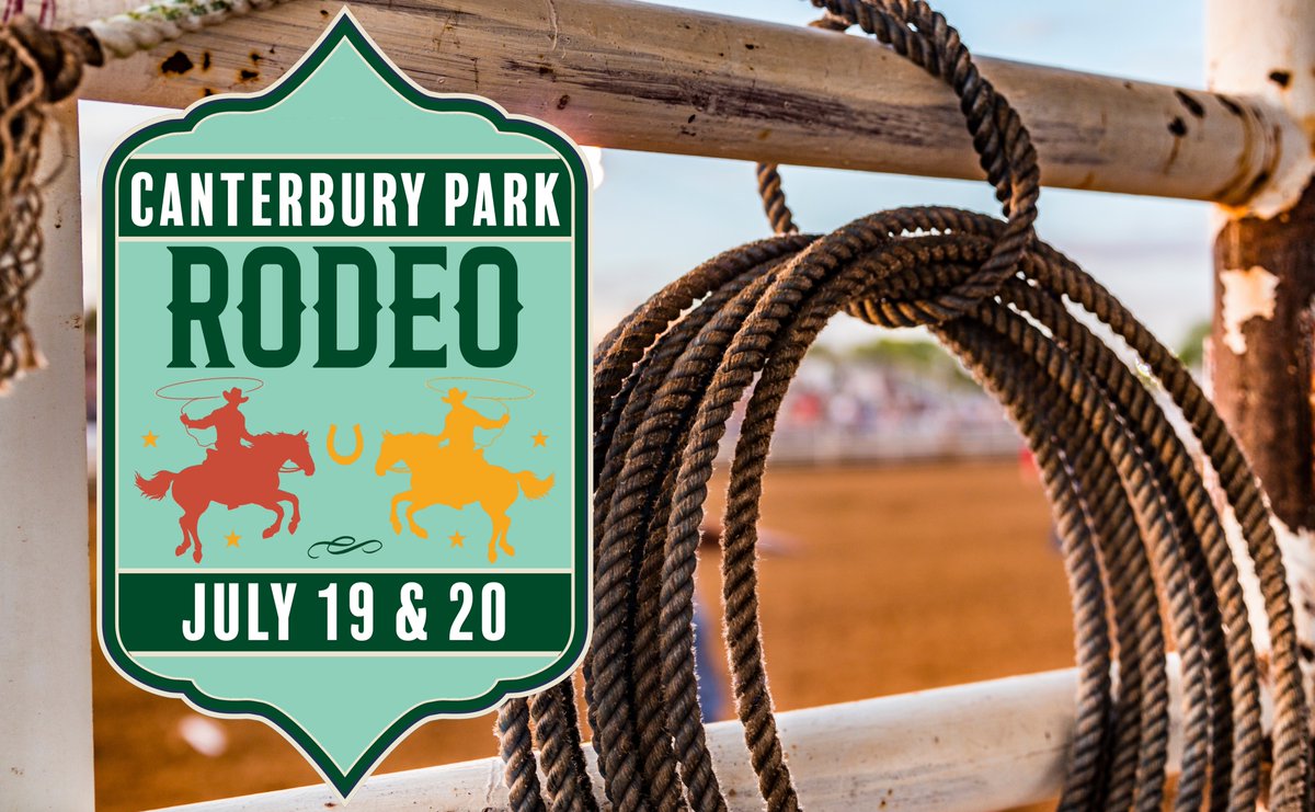 The #rodeo is coming to Canterbury Park this Summer! Dust off your cowboy boots and grab your hat, as we saddle up for a wild ride! Don't miss out on the heart-pounding action. Tickets at Canterburypark.com
