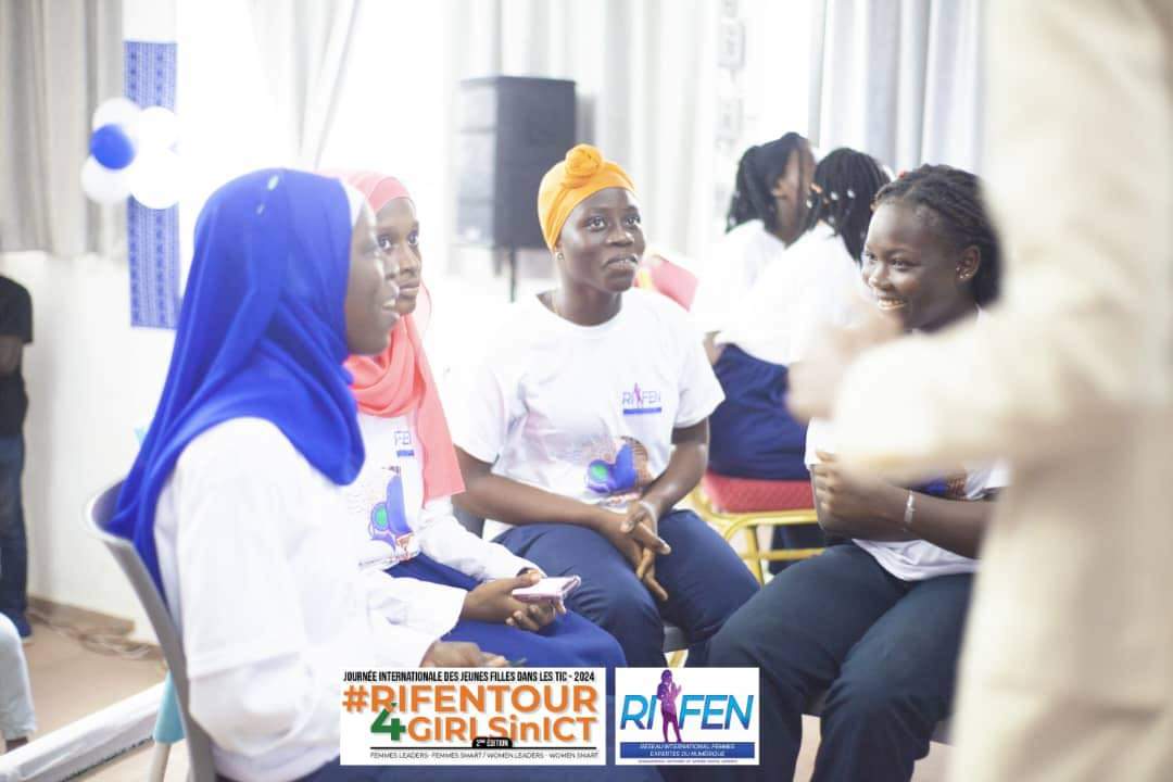 Rifen_CI's tweet photo. #RIFENTOUR
#RIFENTOUR4GIRLSinICT #womenleaderswomensmart #numeriqueSTEM #RIFENJeunesse

Avec des jeunes filles passionnées et motivées pour un monde Digital pour Tous , la femme est un acteur clé de la transformation numérique de nos sociétés 💪🏽 https://t.co/TzG2dQVflq