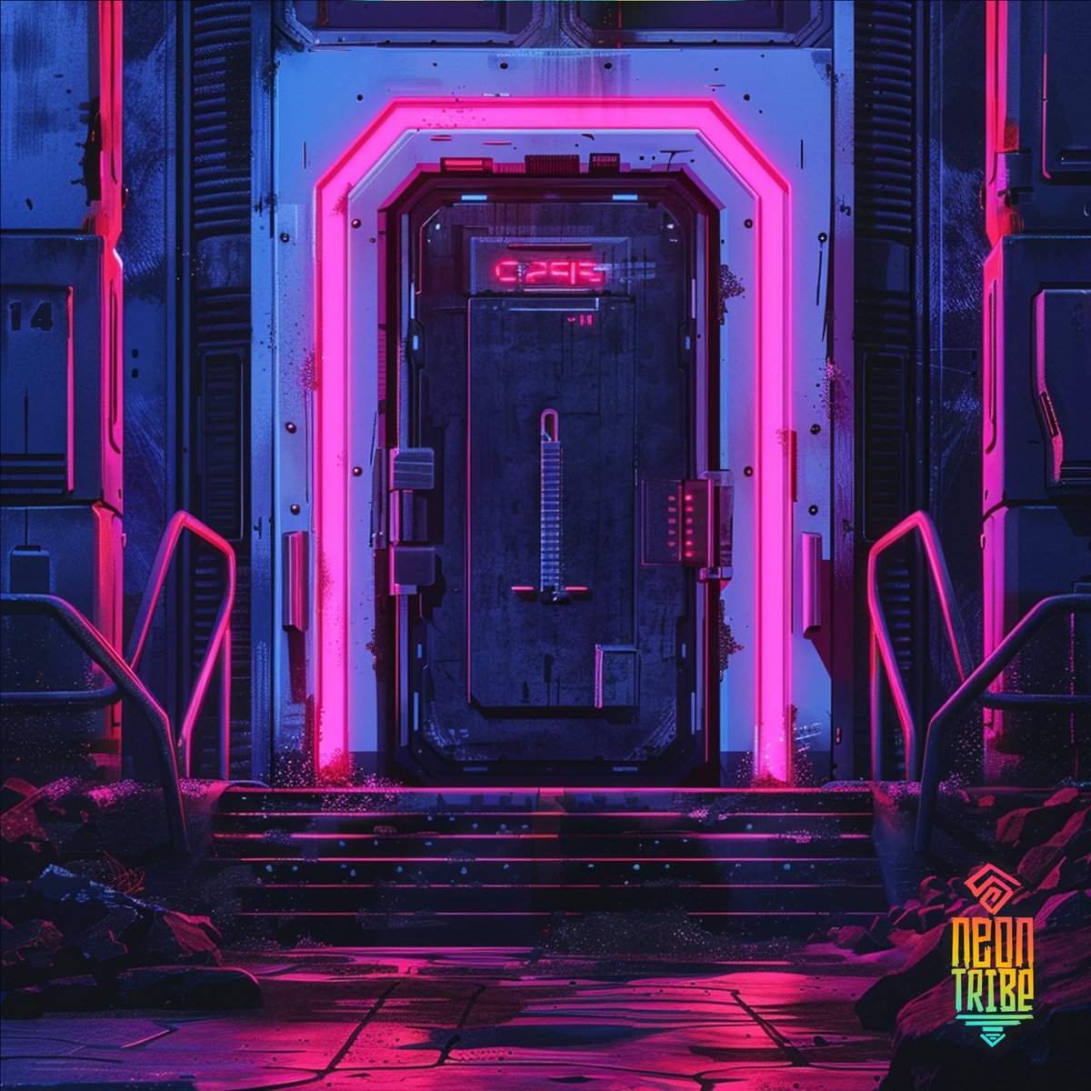 realneontribe's tweet photo. Okay. We tried everything. Now we need your help. To enter the final gate in the space fortress, we hear the AIs voice giving us four final riddles to get our four digit-enter code... 🧵#MaybeAFirstCollectibleAwaitsUs https://t.co/mq3hYBcWtL