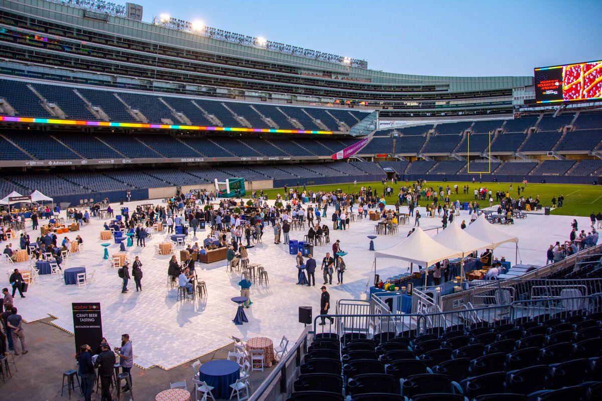 Get ready to 🎉 WOW 🎉 your guests at your next event! Learn more about hosting a private event at Soldier Field. 🔗 soldierfield.com/private-events