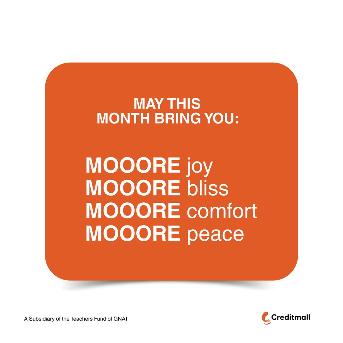 creditmallgh's tweet photo. Double tap to claim it!
#happynewmonth #creditmalllimited #buynowpaylater #getmooorewithcreditmall #shopeasy #splitpayments #lifecomfortable #teachersfund #financialservices #accra #kumasi #tamale #ghana https://t.co/4Vry1I0LLP