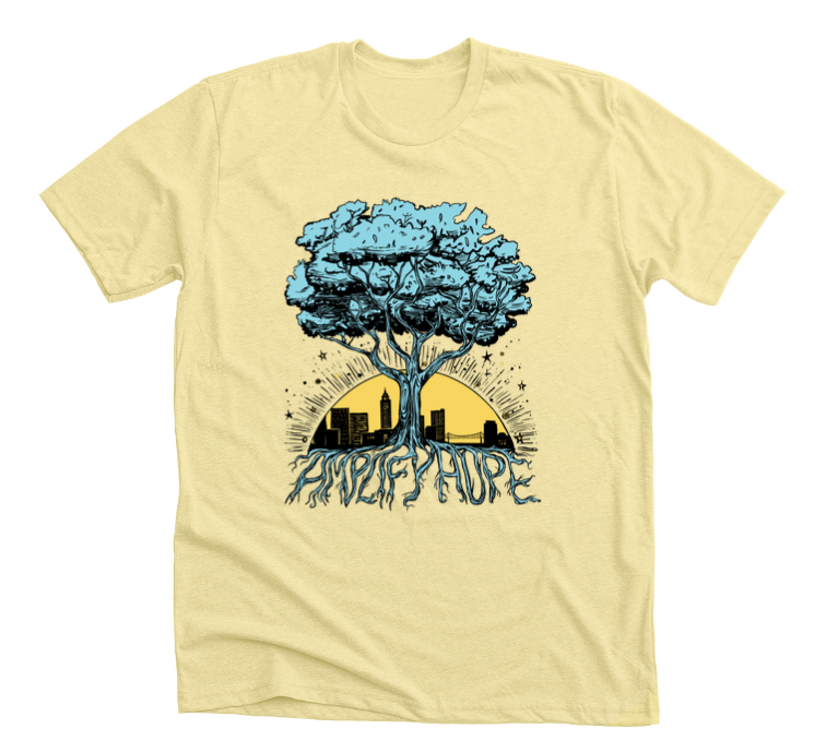 HumanitiesAmped's tweet photo. Let's #AmplifyHope together! Proceeds from this shirt, designed to celebrate hope in Baton Rouge, directly impact young people and educators who are working together to change the world through joyful, meaningful learning. https://t.co/LVbLG5LofJ https://t.co/tZxMl9tuUr