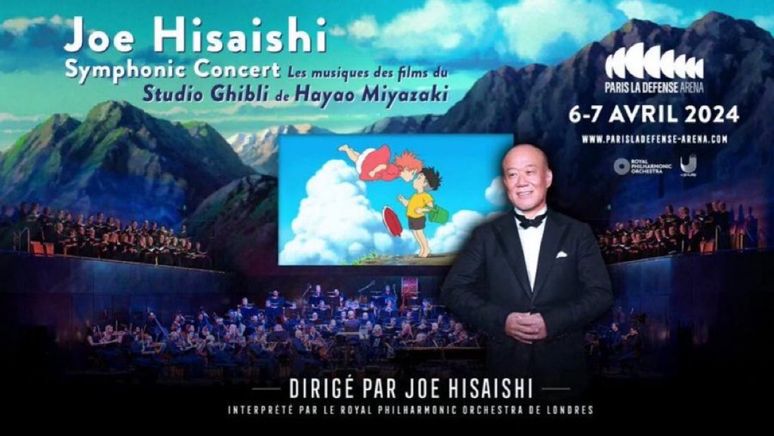 maryymax's tweet photo. ⚠️ Il me reste 1 place en catégorie 1 pour le concert de Joe Hisaishi le samedi 06 avril 2024 (20h30) mp si vous êtes intéressés ! 🫶🏻
#JoeHisaishi #Ghibli https://t.co/PxHmx6dIZv