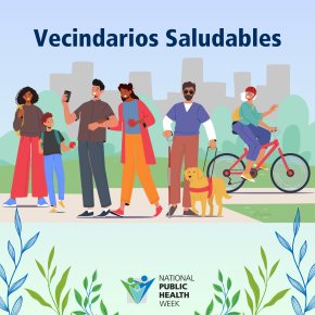 We know that where we live – where we eat, sleep, work, play, learn and pray – can have a huge effect on our health. But what makes a neighborhood healthy? Having safe places to live, without hazards or pollution. #NPHW