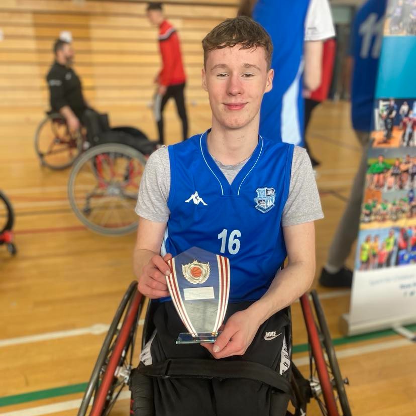 Tomorrow night, @RebelWheelers Oisin O'Connor features on @RTENationwide at 7pm. Oisin will be sharing his story and how wheelchair basketball has played an influential part in his life and those around him #RTENationwide