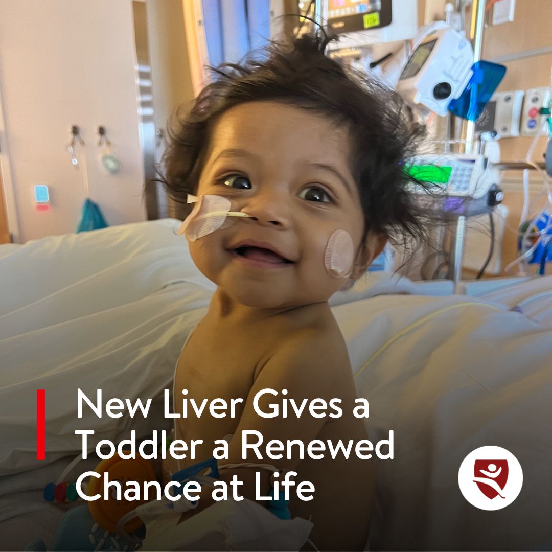 In a race against time, pediatric transplant surgeon Dr. Carlos Esquivel transformed Ocean's life. In urgent need of a liver and facing a critical shortage of pediatric donors, an offer from an adult donor was his only chance for survival. bit.ly/3VBO8I2 #DonateLifeMonth