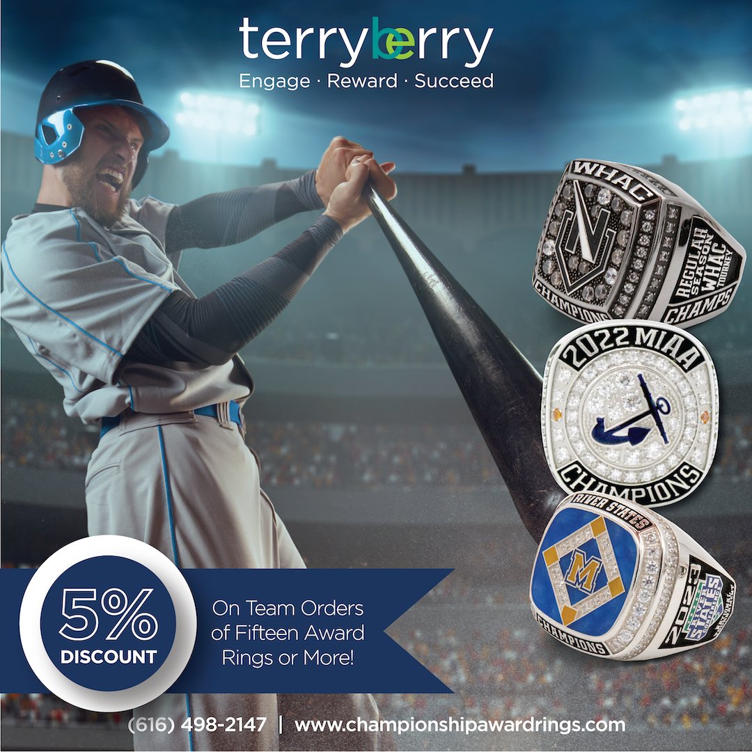 The “win” is just the beginning. Commemorate your Championship year with a one-of-a-kind ring designed just for you. Visit championshipawardrings.com to learn more.