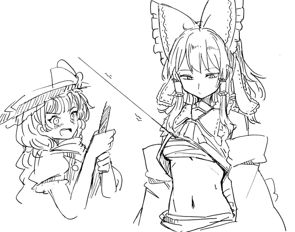 東方ネタイラスト 