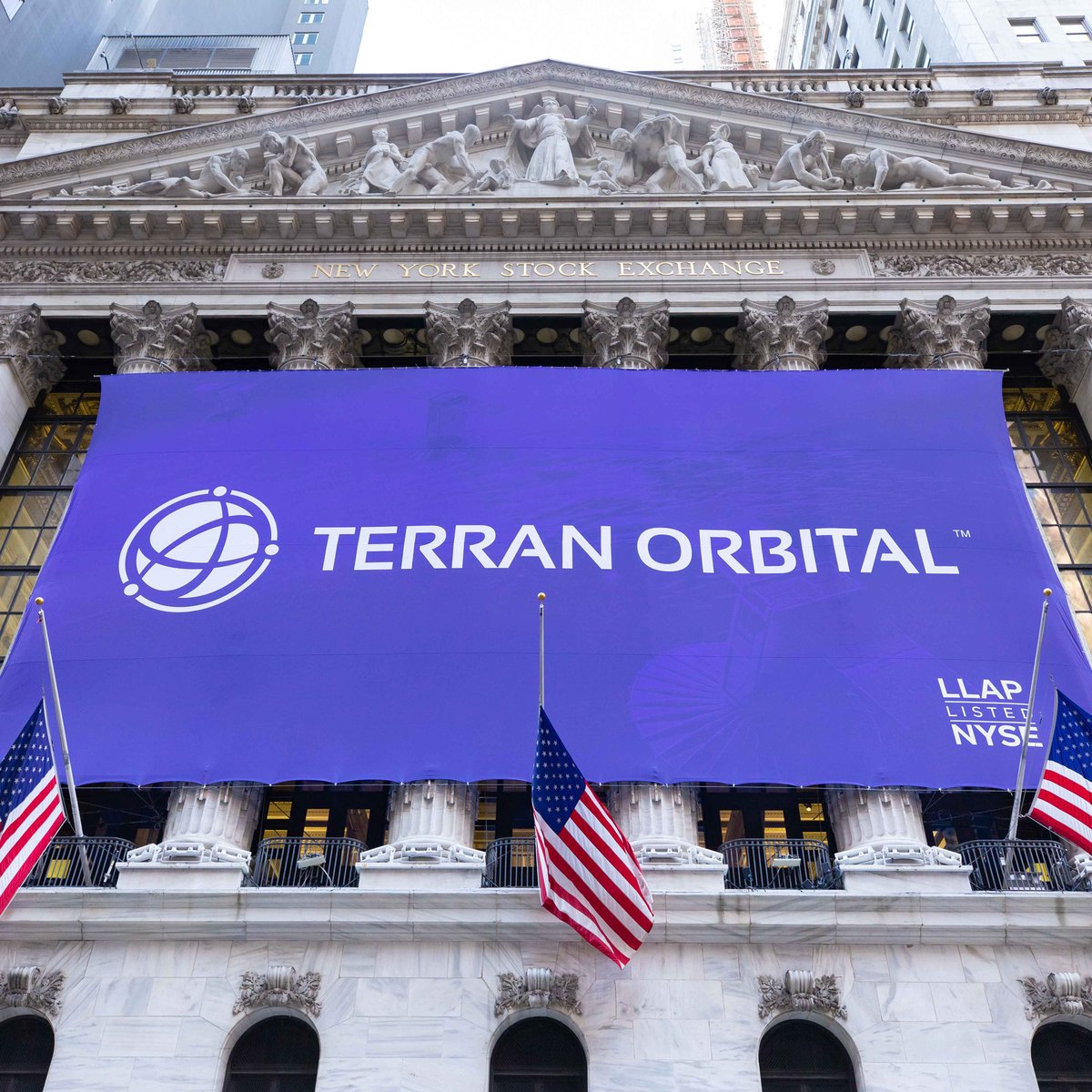 Terran Orbital Corporation announced that it received a notice from the NYSE that it has regained compliance with the minimum stock price continued listing standard! #TerranOrbital #LLAP #NYSE #Stocks #Compliance #Listing #Listed #Aerospace #Space #Satellites #Invest #Finance