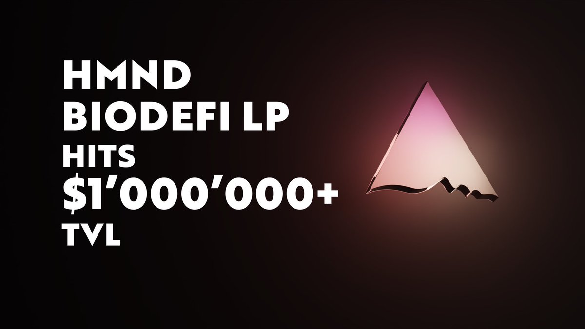 humanode_io's tweet image. Days after becoming the most decentralized Layer 1 by the Nakamoto Coefficient, Humanode's BioDeFi LP staking, specifically the HMND/USDC liquidity pool on Impossible Finance DEX, has reached over $1,000,000 in Total Value Locked (TVL). 

This Sybil-resistant, biometric-based