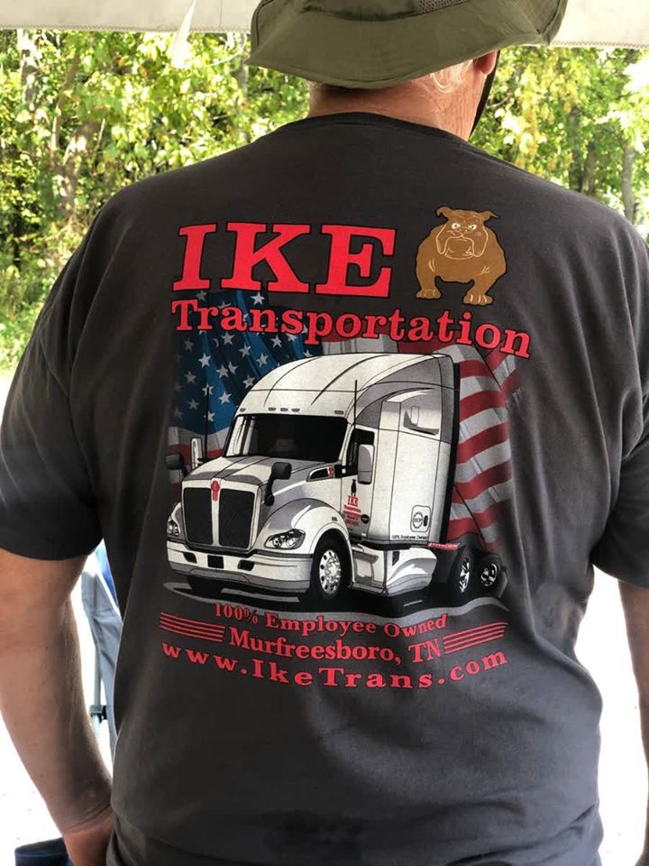 Ike_Transport's tweet photo. There is nothing like Ike Transportation swag to get your day started! We're 100% Employee Owned and proud of it! #TruckerLife https://t.co/y7ej3bPjiA