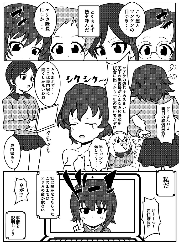 4/7(日)のぱんっあ☆ふぉー45出ます
黒森峰で逸見がカカポになって大暴れする7P以上、8P以下?のコピ本です。 