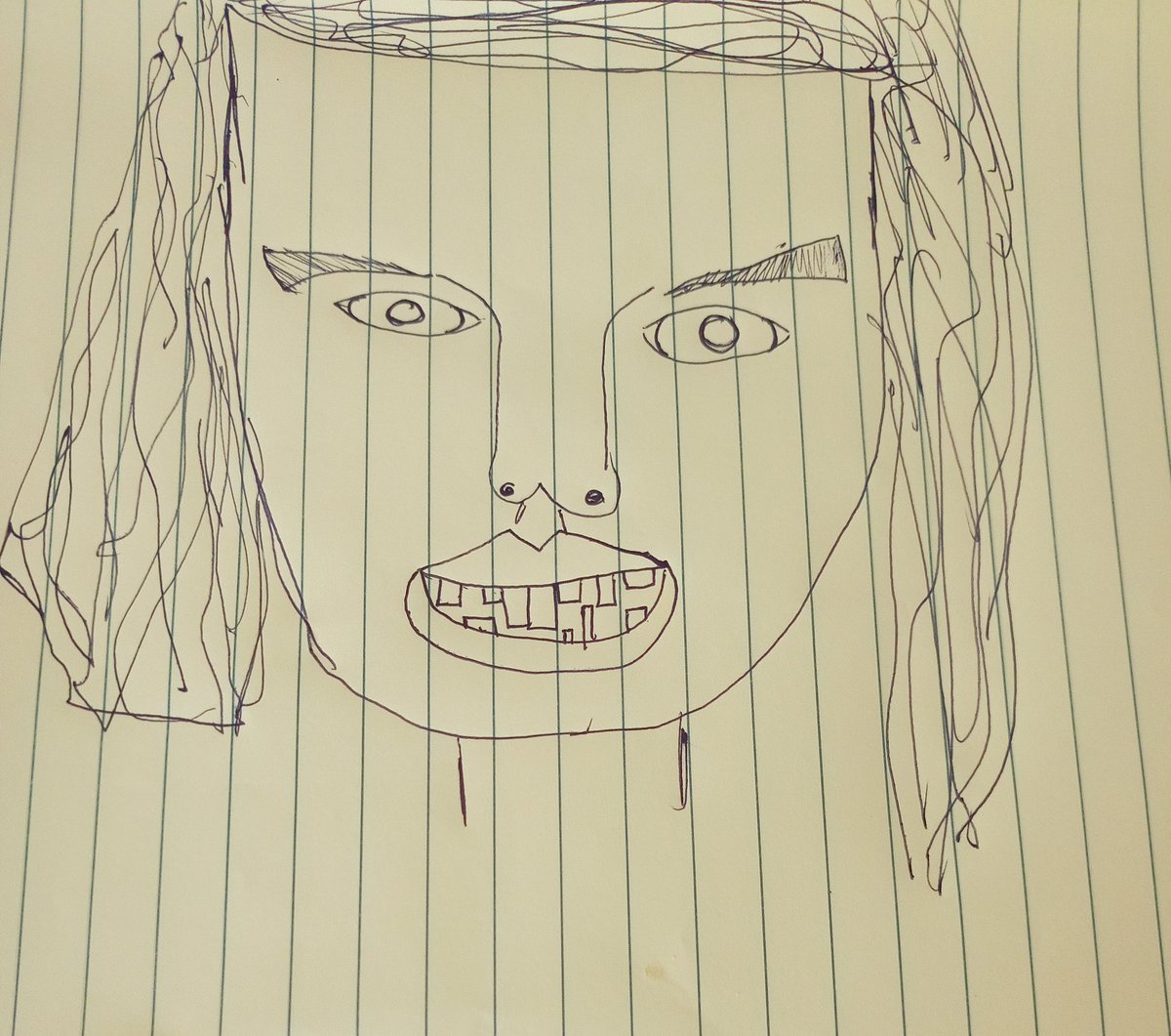 My disabled friends made this drawing of <a href="/taylorswift13/">Taylor Swift</a> hope you like it