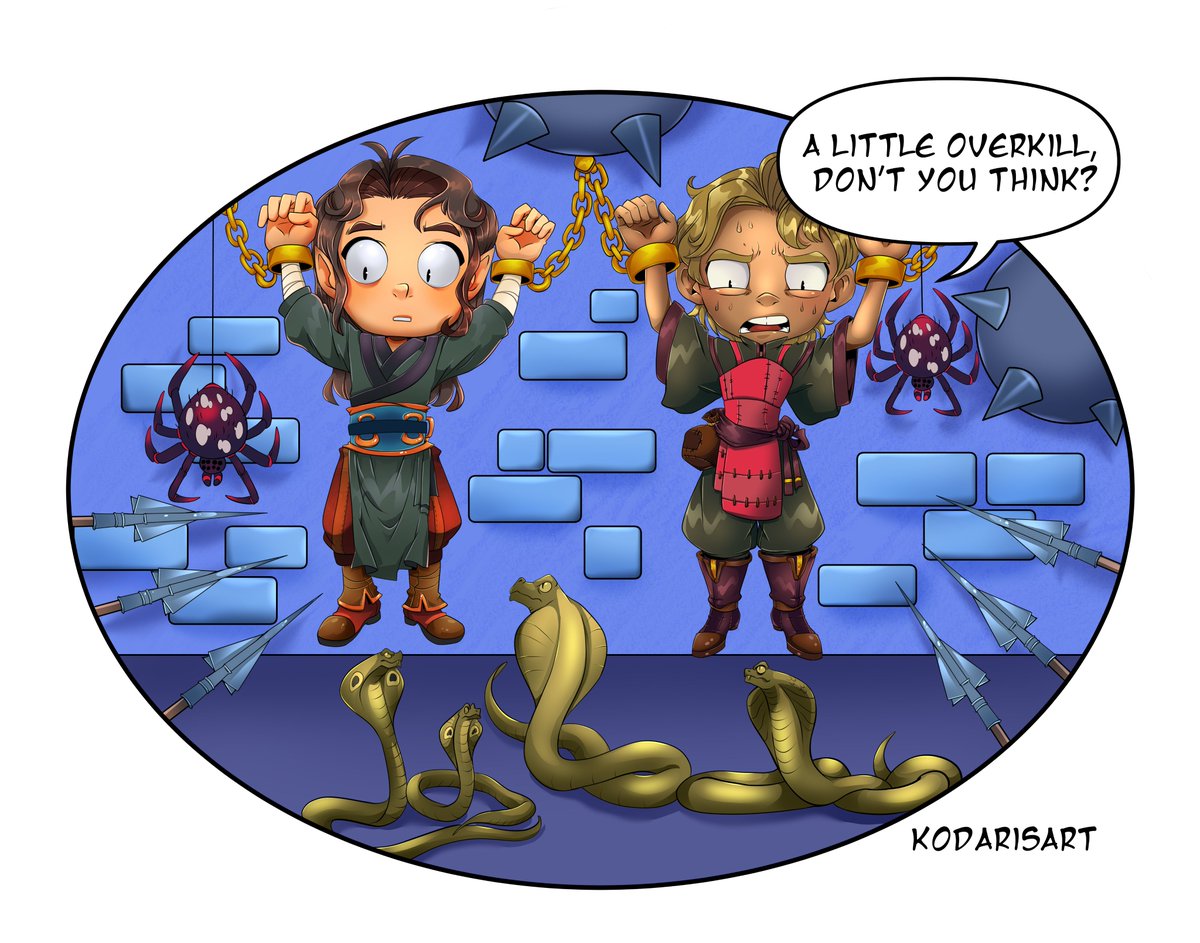 #dnd #5e #dnd5e #rpg #ttrpg #fantasyrpg #humor #funny #rpghumor #dungeonsanddragons #dungeonmaster #comicart