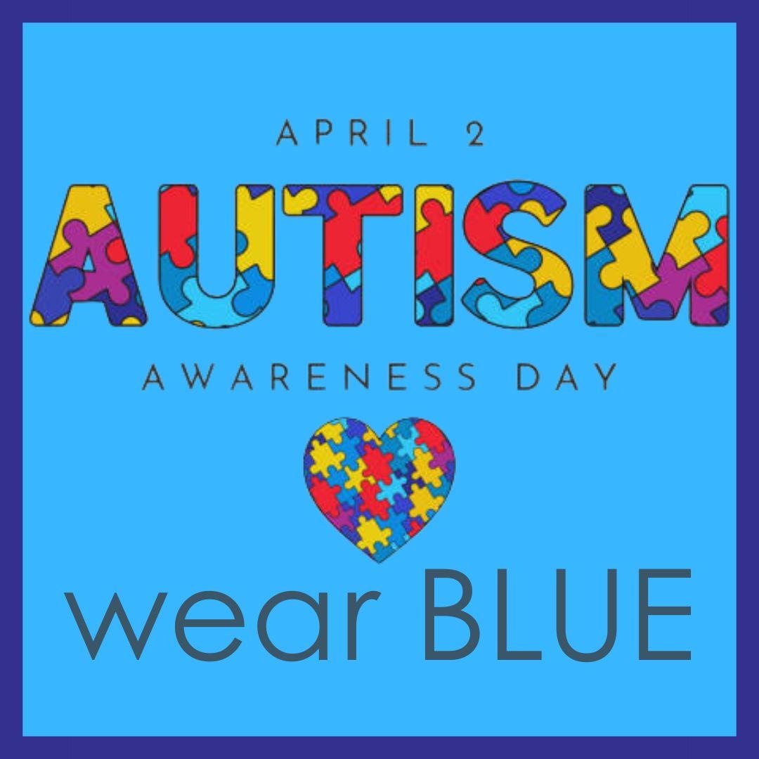 Today is Autism Awareness Day, show your support by wearing blue! #lopesteachup