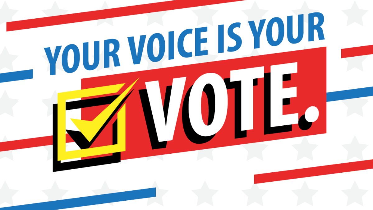 Don't forget to get out and VOTE today!