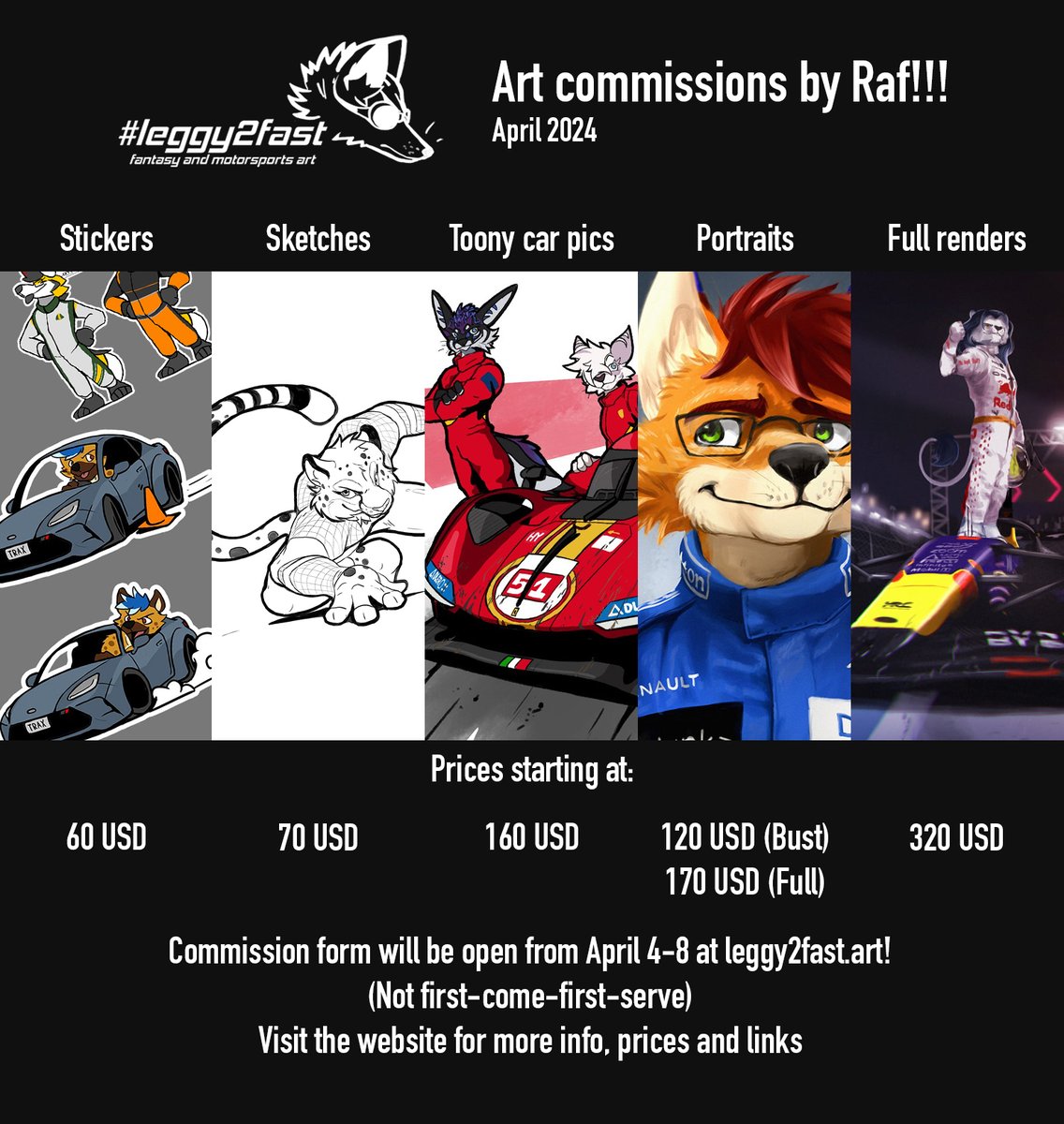 Hello there! Just a heads-up that if you're interested in getting art by Raf, I'll be opening new slots next Thursday <3 As always, open to all themes and most ideas :D Thank you for your immense support :)