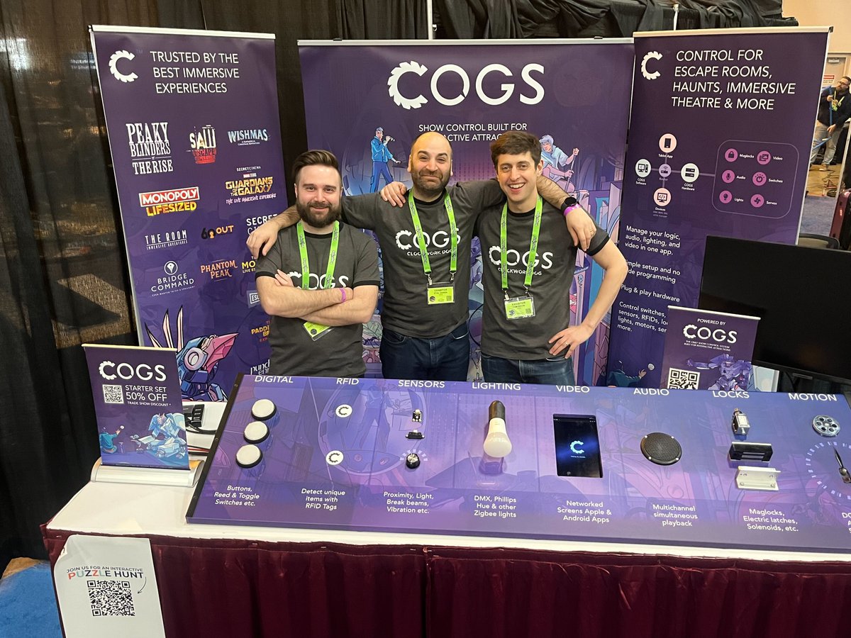 cogsapp's tweet image. Thank you to everyone who visited us at TransWorld 2024 this year! It was our first year that we exhibited and we loved every minute of it.

We stood, we chatted, we demoed, we sold out of Starter Sets, we did a talk, and overall we met some fantastic people. 

See you next year!