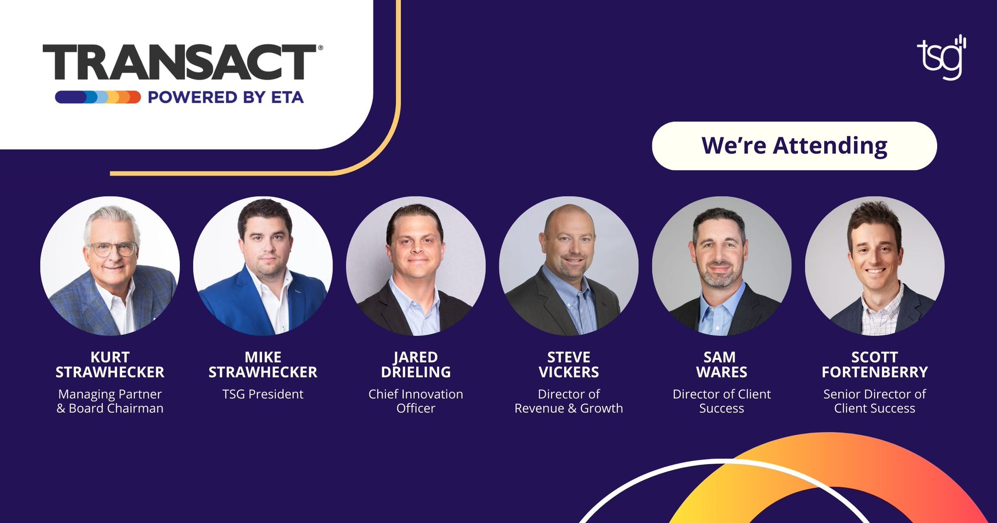 TSG on X: "We're thrilled to announce that the TSG Team will be at ...