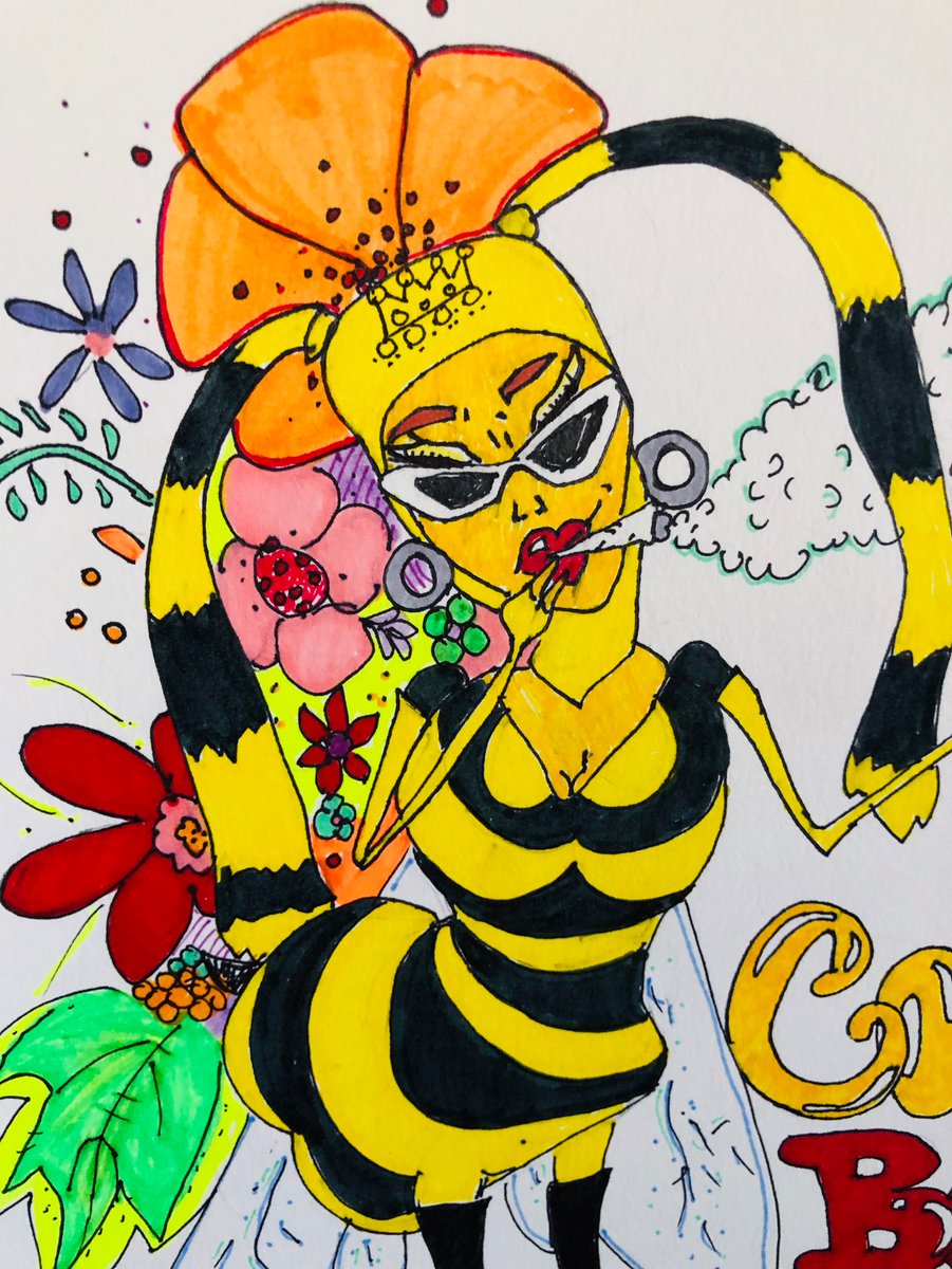Shawkneexo's tweet photo. @iamcardib  cardi Bee 🐝 https://t.co/6CNfo8QLMA