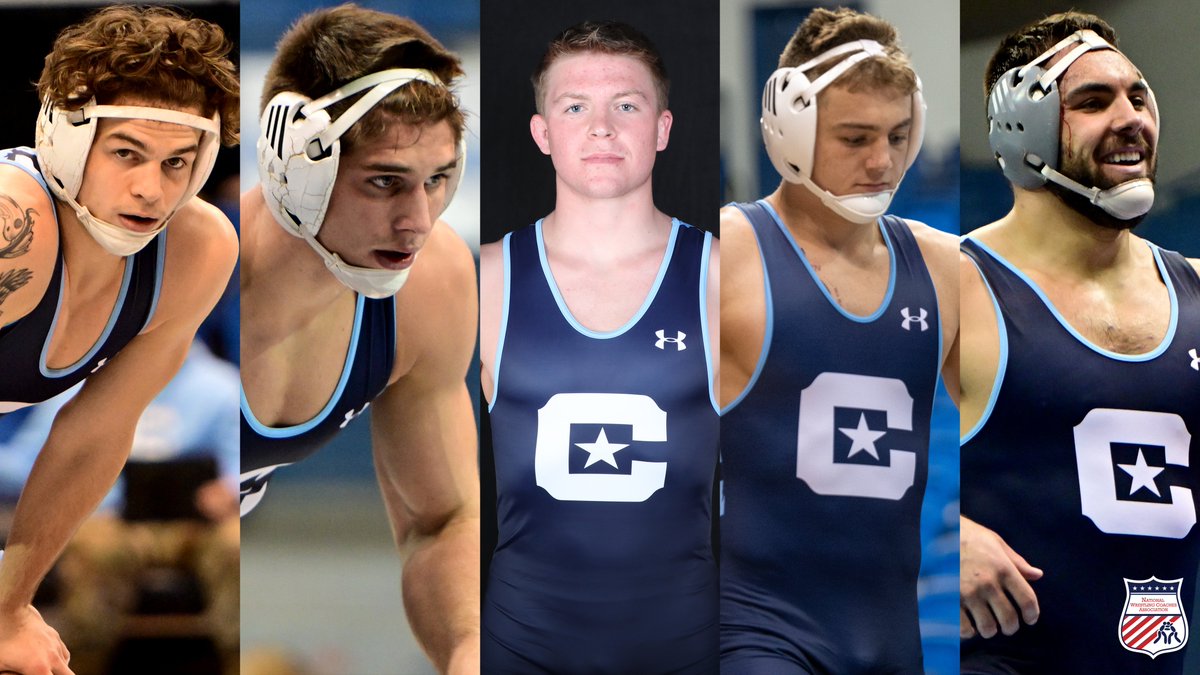 Major congrats to our quintet of @nwcawrestling Scholar All-Americans -- grad student Jeff Boyd, senior Ben Stemmet and the redshirt freshmen trio of Patrick Brophy, Carson DesRosier & Thomas Snipes! 📰: bit.ly/3xv6LTK #NextDogUp