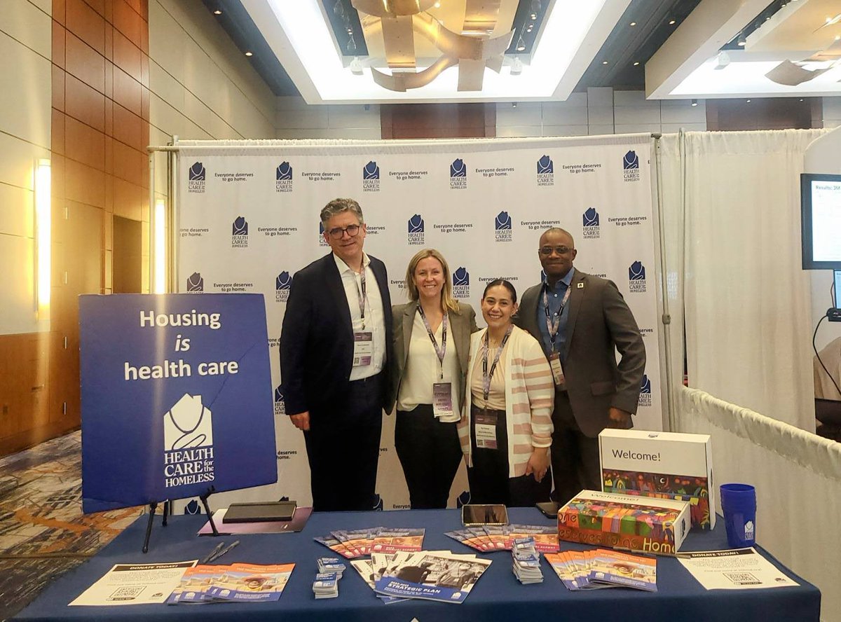 Thrilled to join a keynote panel this morning to kick off <a href="/HealthITCONNECT/">HealthcareITConnect</a>. Be sure to stop by the <a href="/hchomeless/">Health Care for the Homeless</a> table.