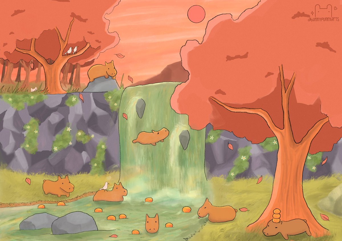 I’m abby from the Philippines and this is my art 🍊🍂