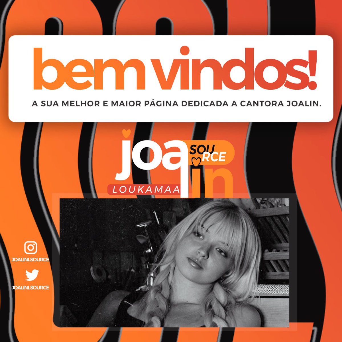 JoalinLSource's tweet image. Bem-vindos ao Joalin Loukamaa Source! Sua fonte mais completa e atualizada de informações sobre a artista Joalin Loukamaa.

• Ativem as notificações e nos acompanhem em nosso Instagram também. 🧡