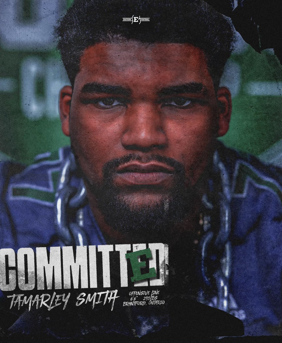 After a great talk with @CoachSCoughlin and @Coach_Creighton I’ve decided to commit to EMU!!!🦅 @coachlalonde_ @_coach_garcia @FootballNorthca