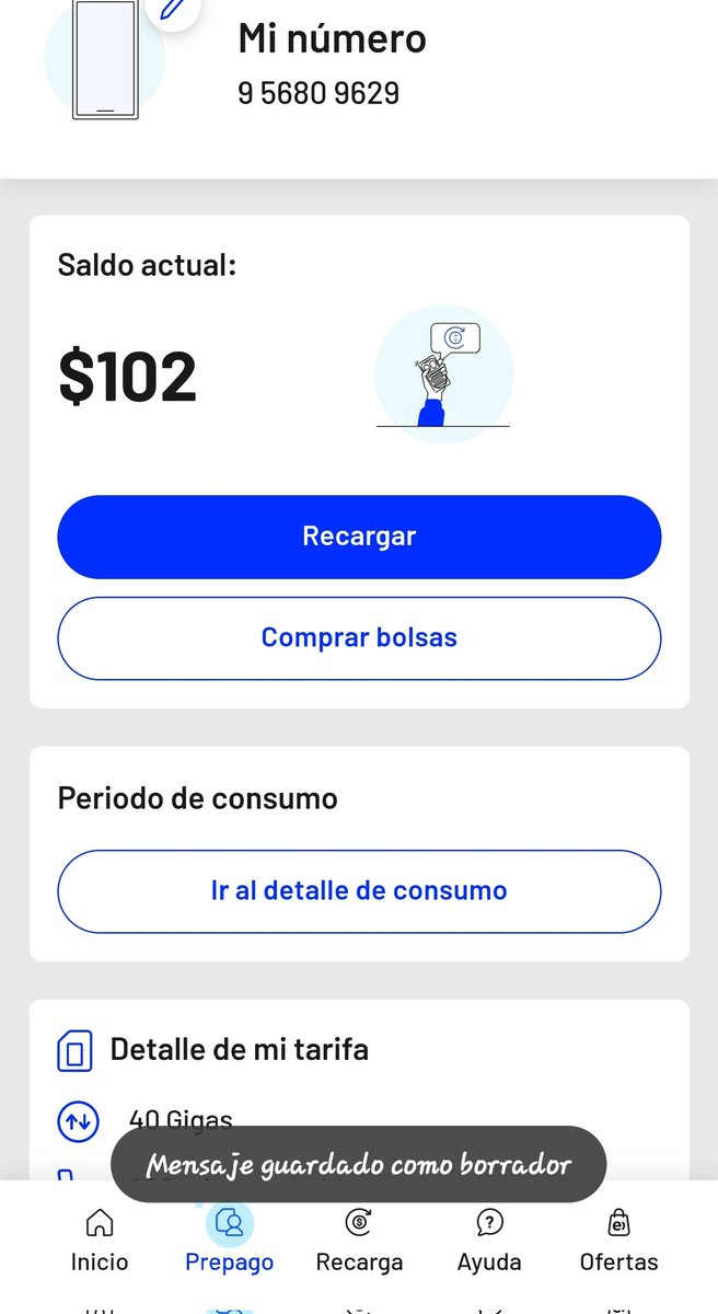 menosnormal's tweet photo. @SERNAC : que se puede hacer en este caso que @AyudaBancoChile no me pueda solucionar un problema de doble cobro en una recarga prepago que no se ve reflejado tampoco en el saldo en la app @entel? https://t.co/5OSAmZsRqa