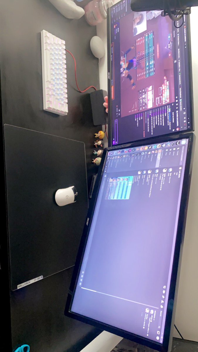 Un petit nouveau s’intègre dans le setup, et coucou <a href="/WALLHACK_FR/">WALLHACK FRANCE 🇫🇷</a> 🤗