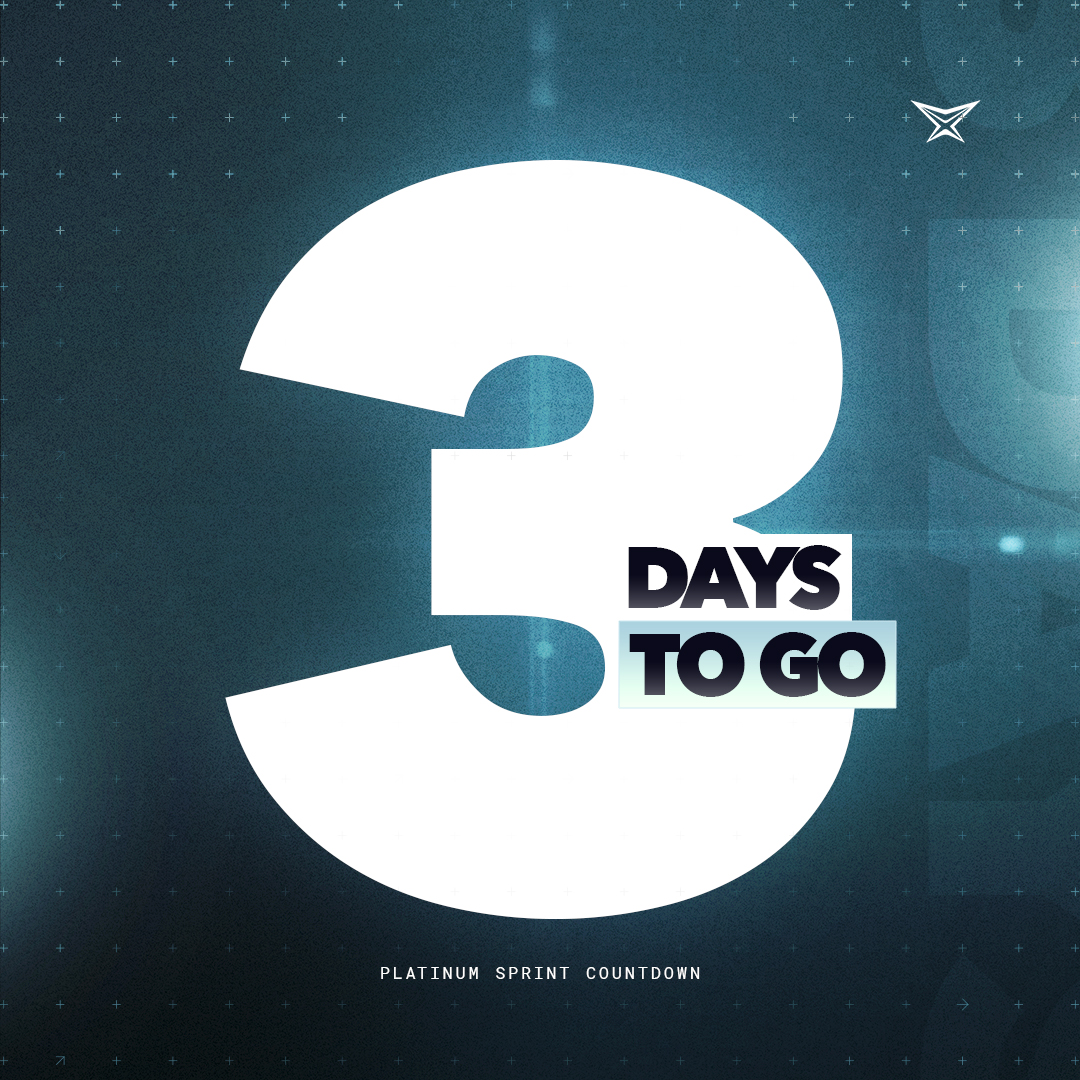There are only 3 days left to join the Platinum token vault!💎 ⏱Duration: 3 months 💰Minimum Requirement: 5000+ VEXT 🏆Reward: Up to 18% APY 👉app.vextoken.io/race-clubs