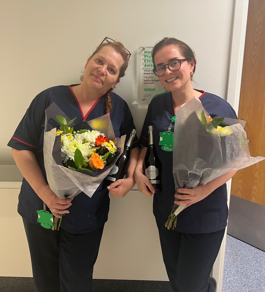 Wonderful thank you gifts from a grateful patients relative for Claire and Jessica our <a href="/macmillancancer/">Macmillan Cancer Support</a> nurses always going above and beyond, doing ‘whatever it takes’<a href="/BHRUT_NHS/">BHRUT NHS 🏥</a> 🌟#enhancedsupportivecare